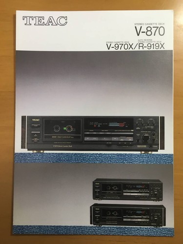 Teac cassette deck - cassette, v970x