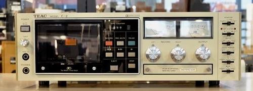 Teac stereo cassette deck - c-2,