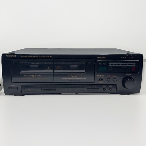 Teac 600r stereo - teac, w-600r
