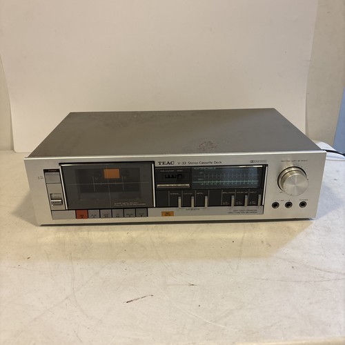 Teac stereo cassette deck - teac,