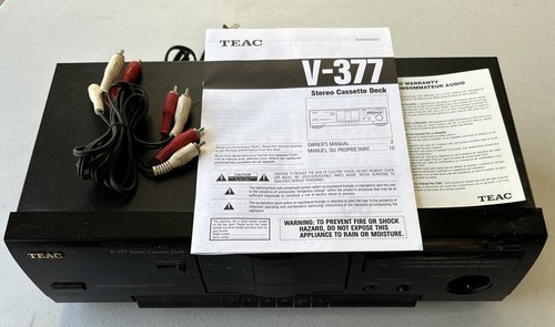 Teac 377 stereo - v-377, cassette