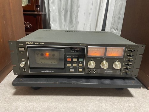 Teac stereo cassette deck - c-4x,